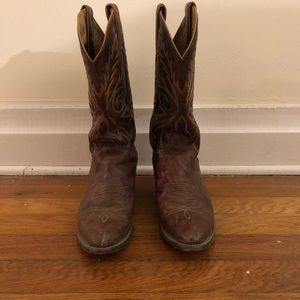Leather Cowboy Boots